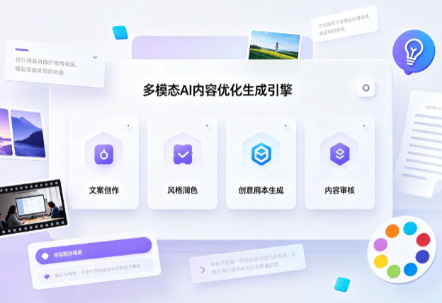 宝兴县AI智能内容优化创新 多模态生成技术丰富数字内容创作生态