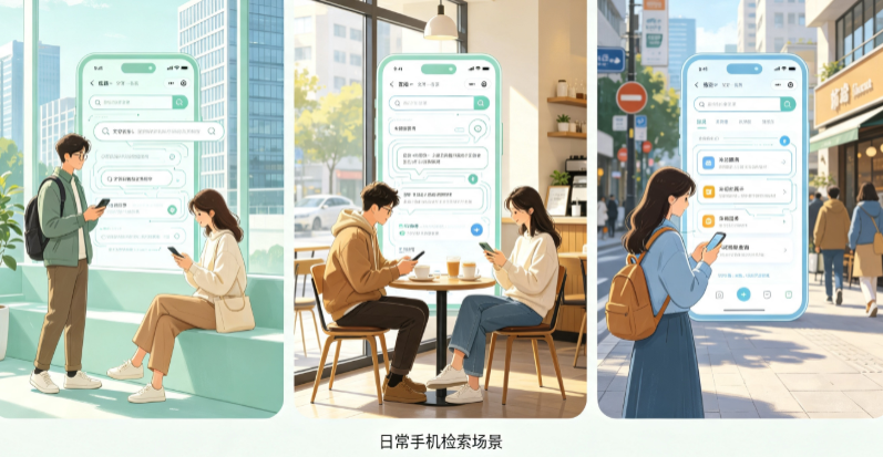 宝兴县普通人日常手机使用场景拆解：GEO 与 AI 优化如何改变信息检索体验