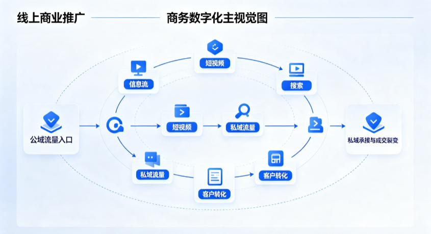 宝兴县线上商业推广怎么做？全域流量闭环搭建与低成本转化实战指南